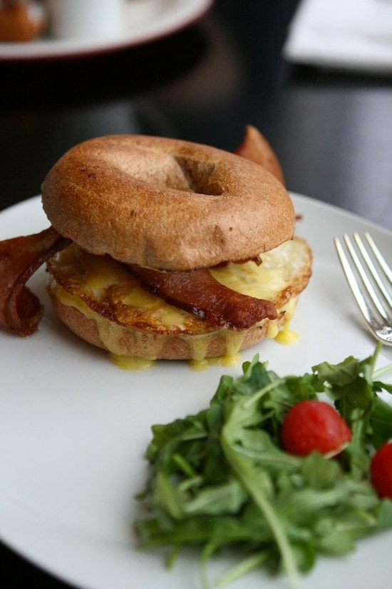 Bagel sandwich