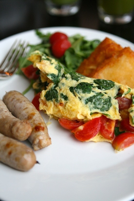 Breakfast plate