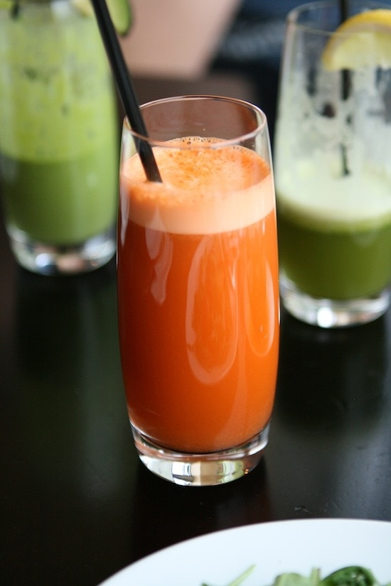 orange smoothie