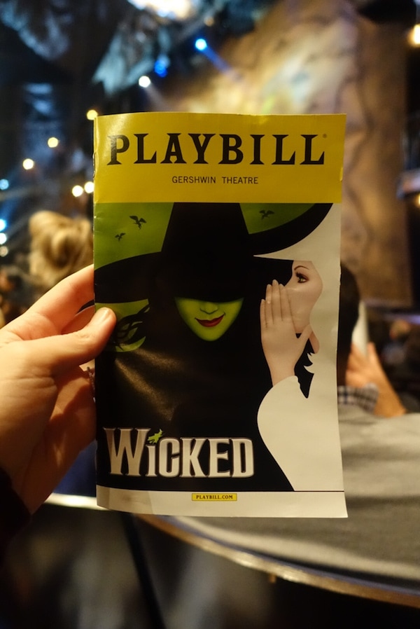 Wicked Playbill