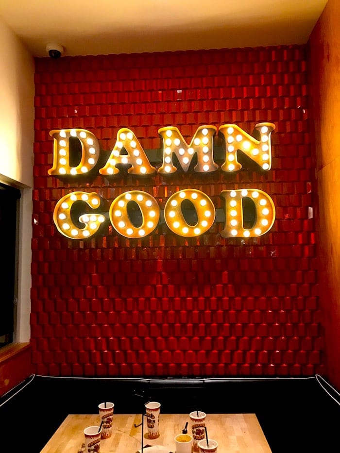 Damn Good sign