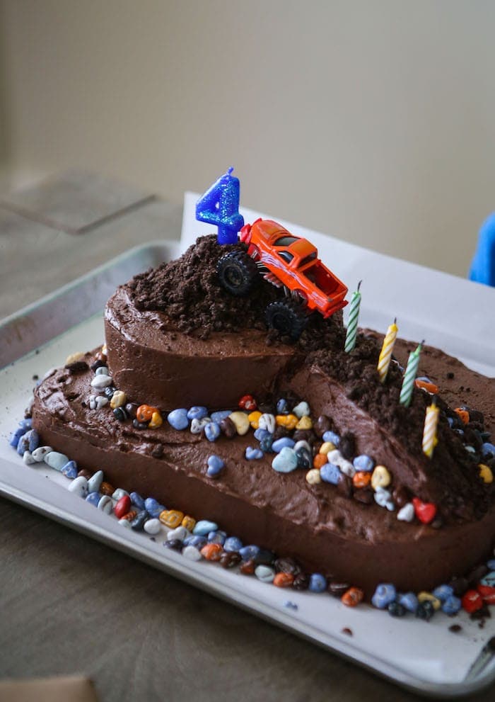 Monster Truck Cake