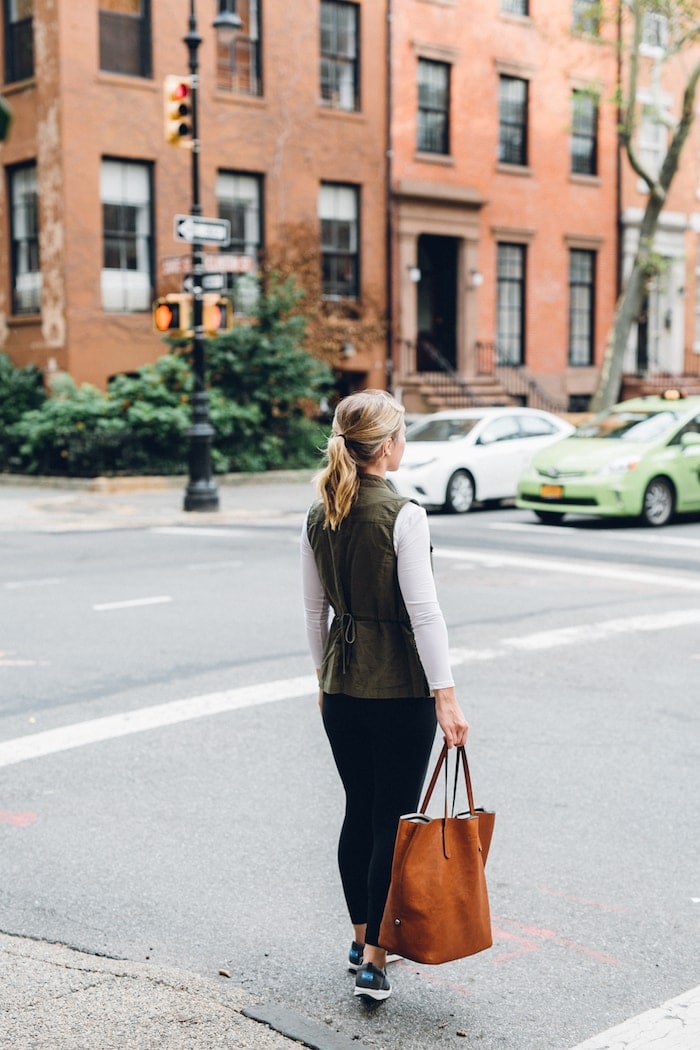 Lauren walking