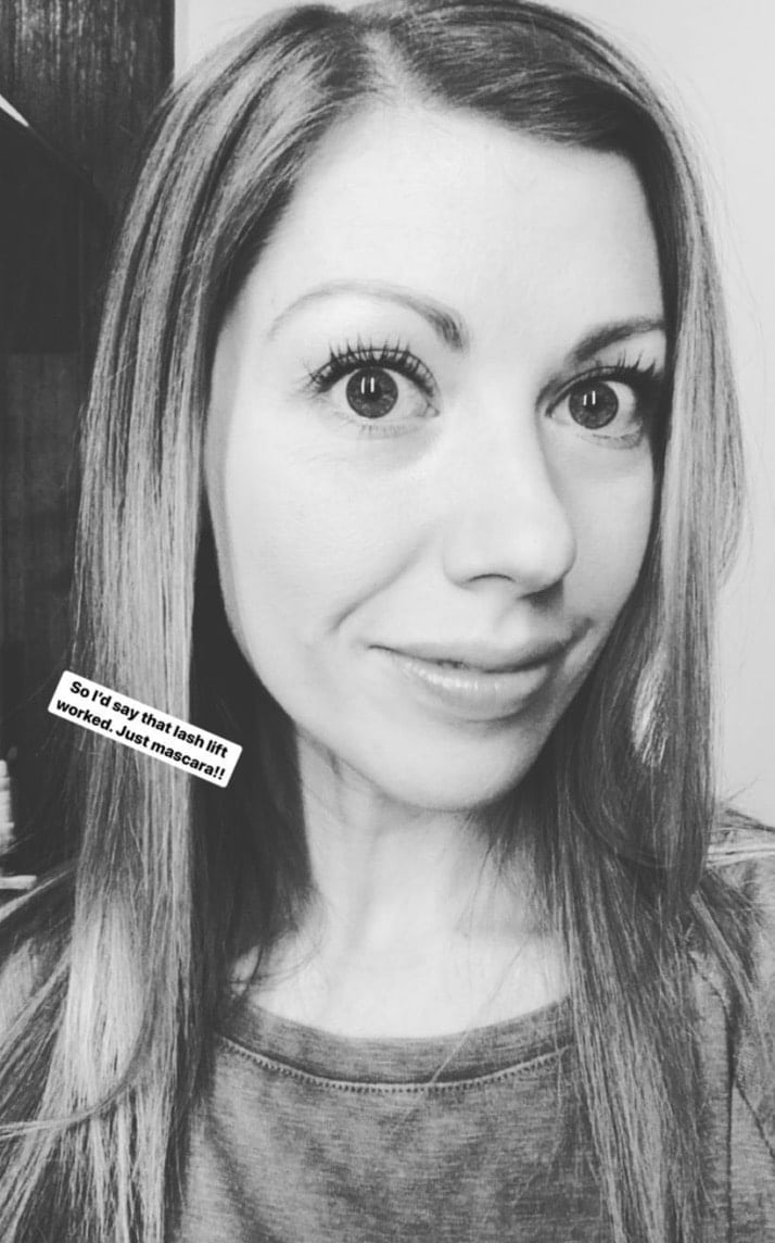 A woman taking a selfie