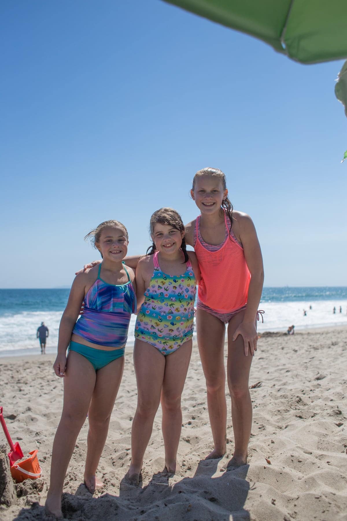 Brooke and friends at the beach