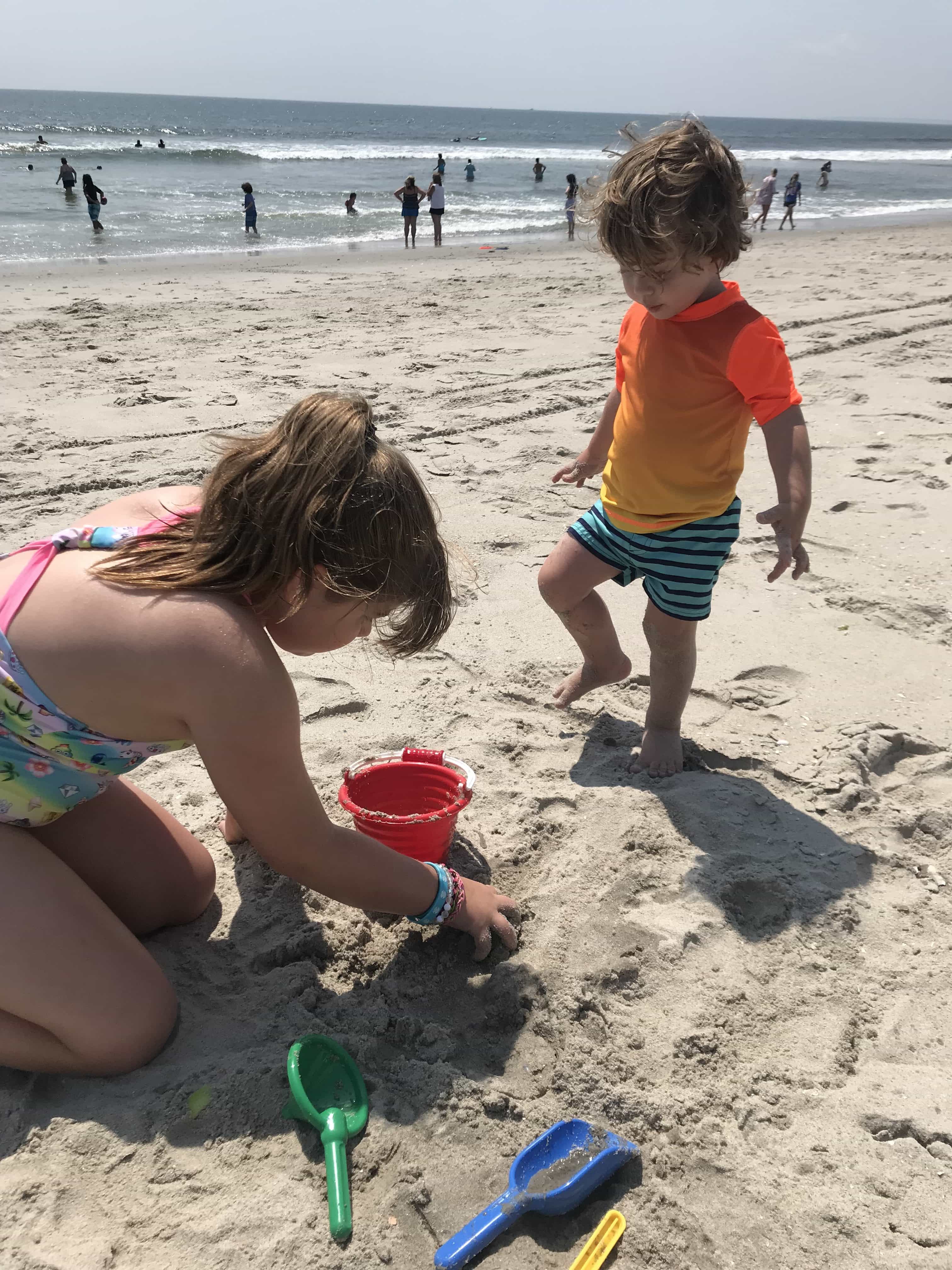 Brooke and Eddie at the beach