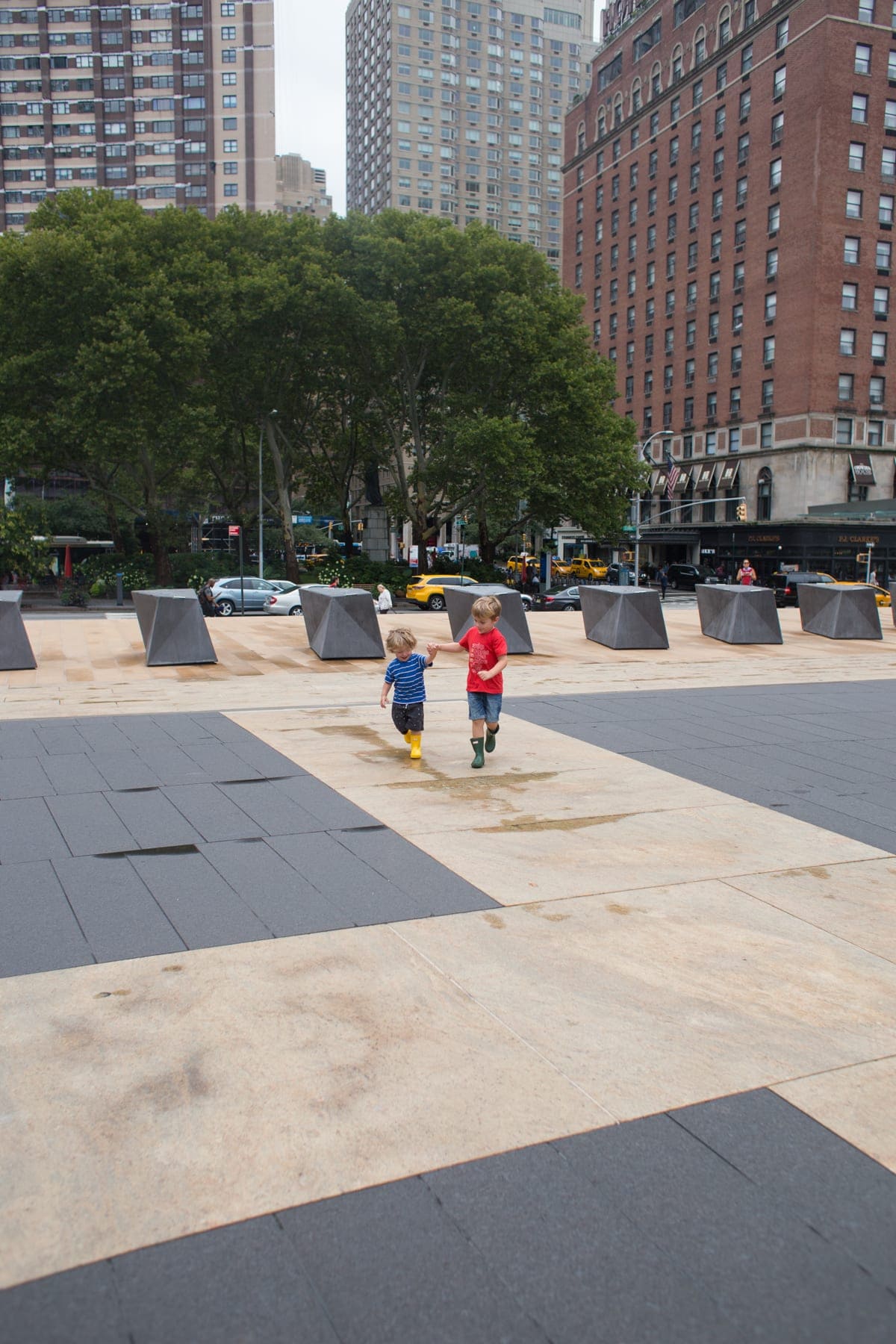 Brennan family at the Lincoln center