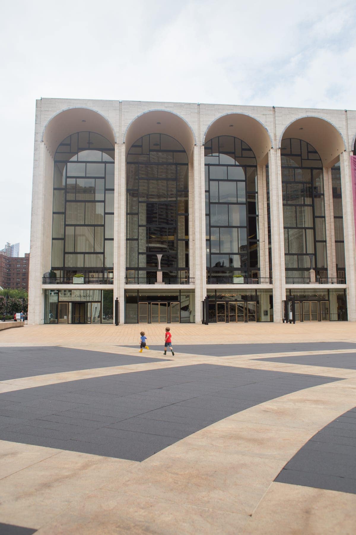 The kids at the Lincoln center