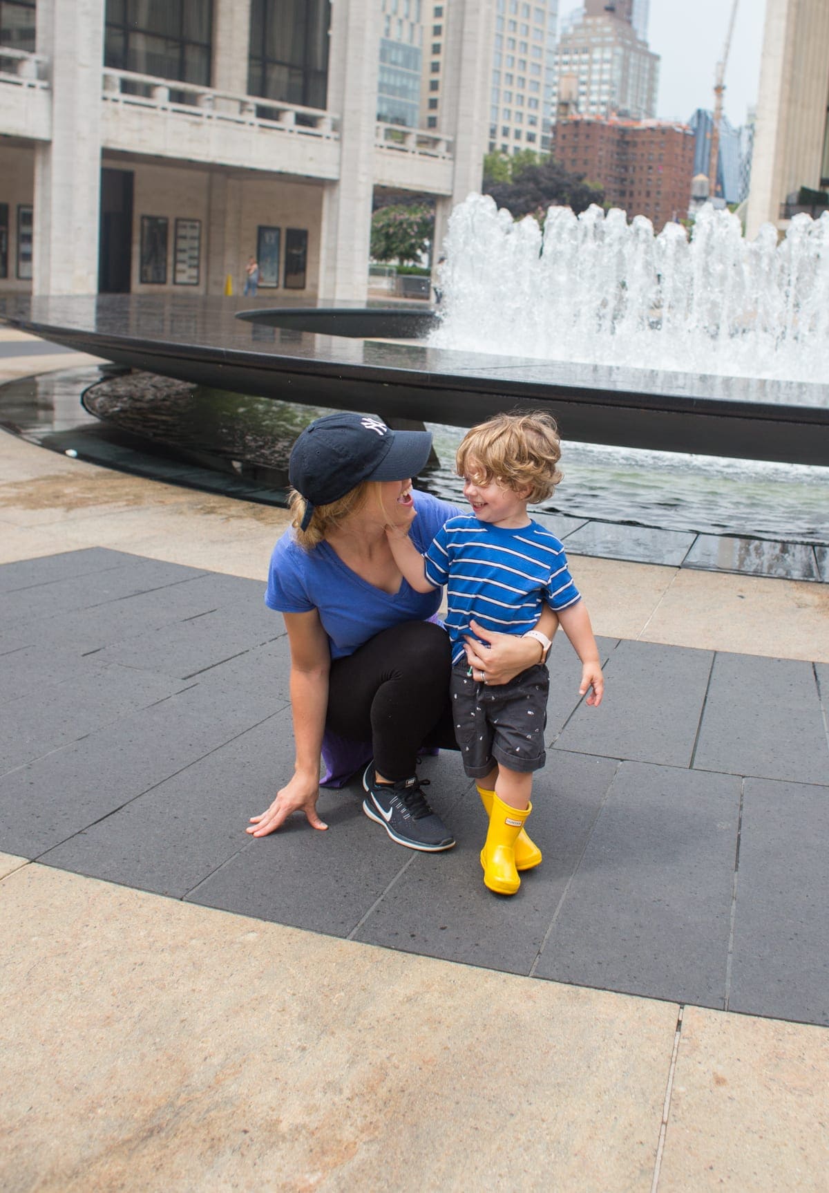 Lauren and Eddie at the Lincoln Center