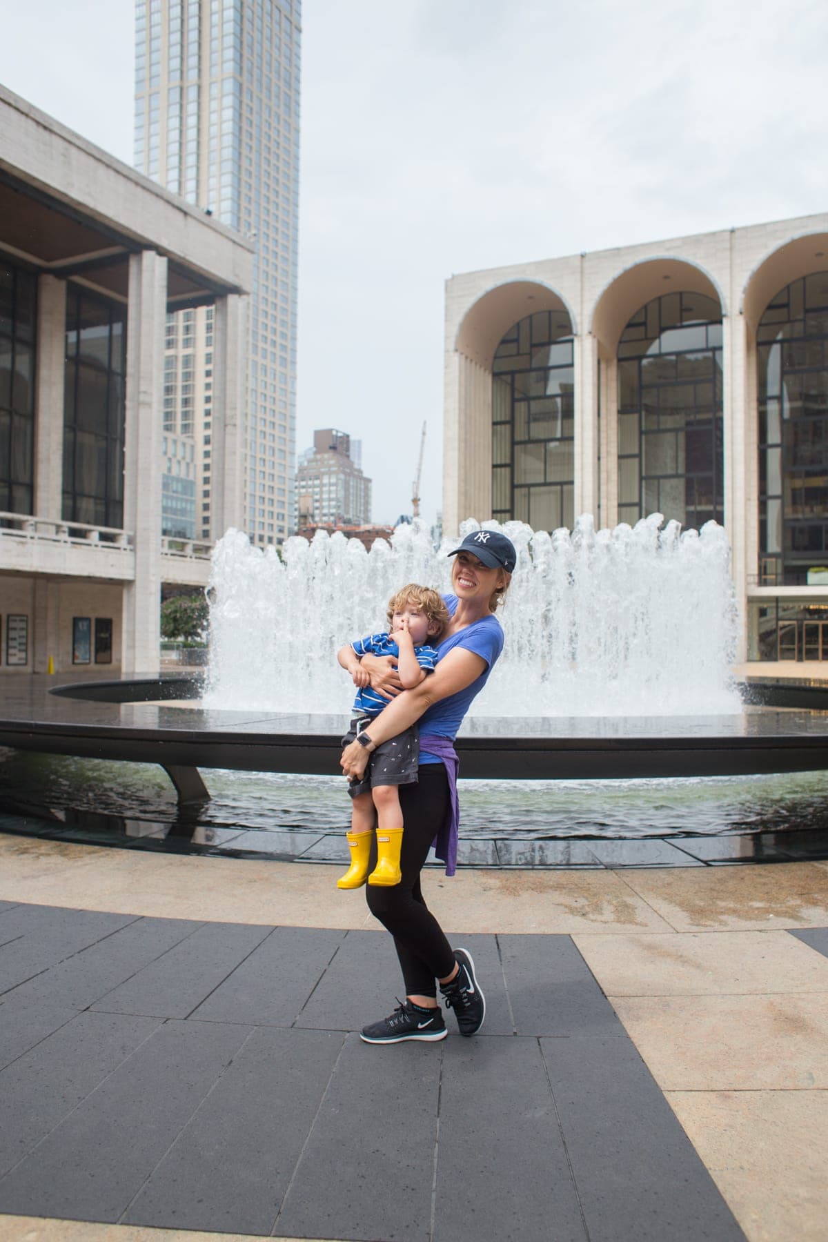 Lauren and Eddie at the Lincoln Center
