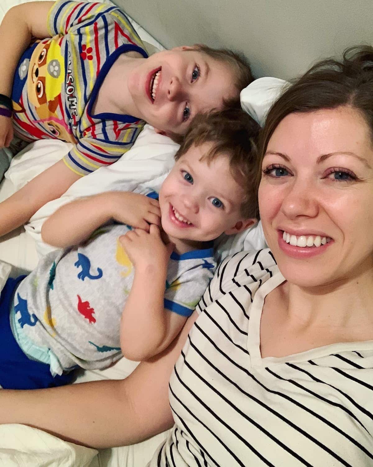 Lauren and the two boys