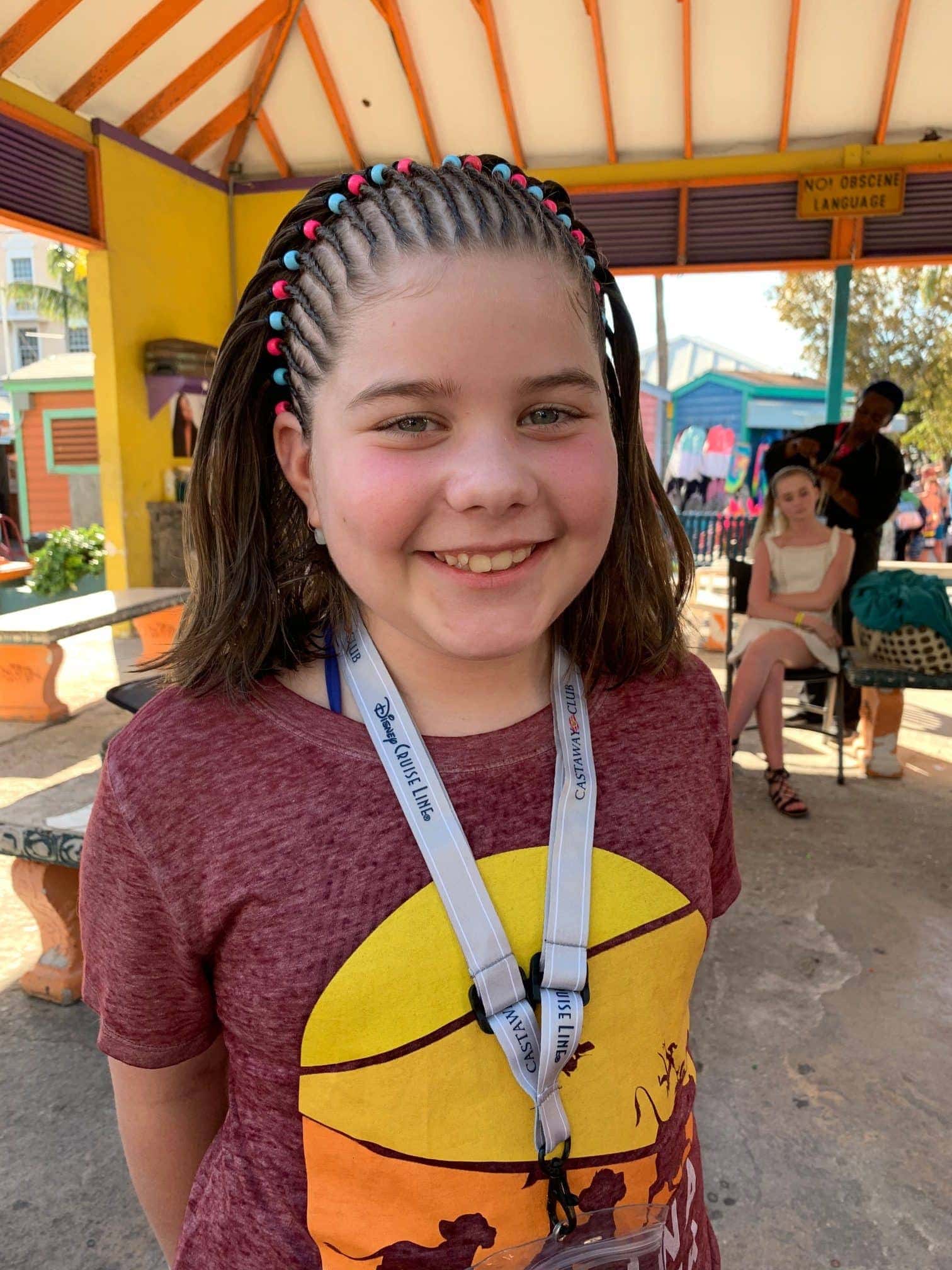 Brooke with braids