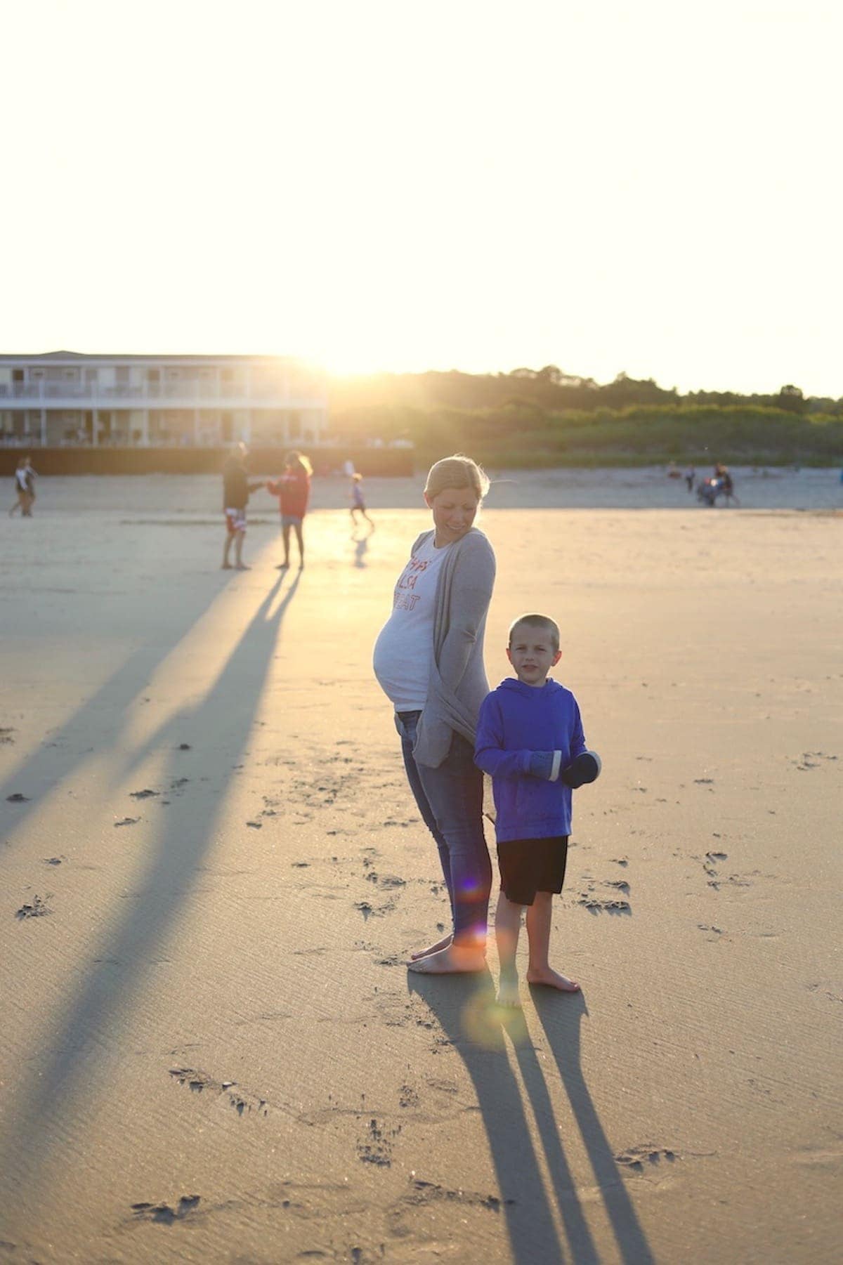 Lauren and Blake at the beach