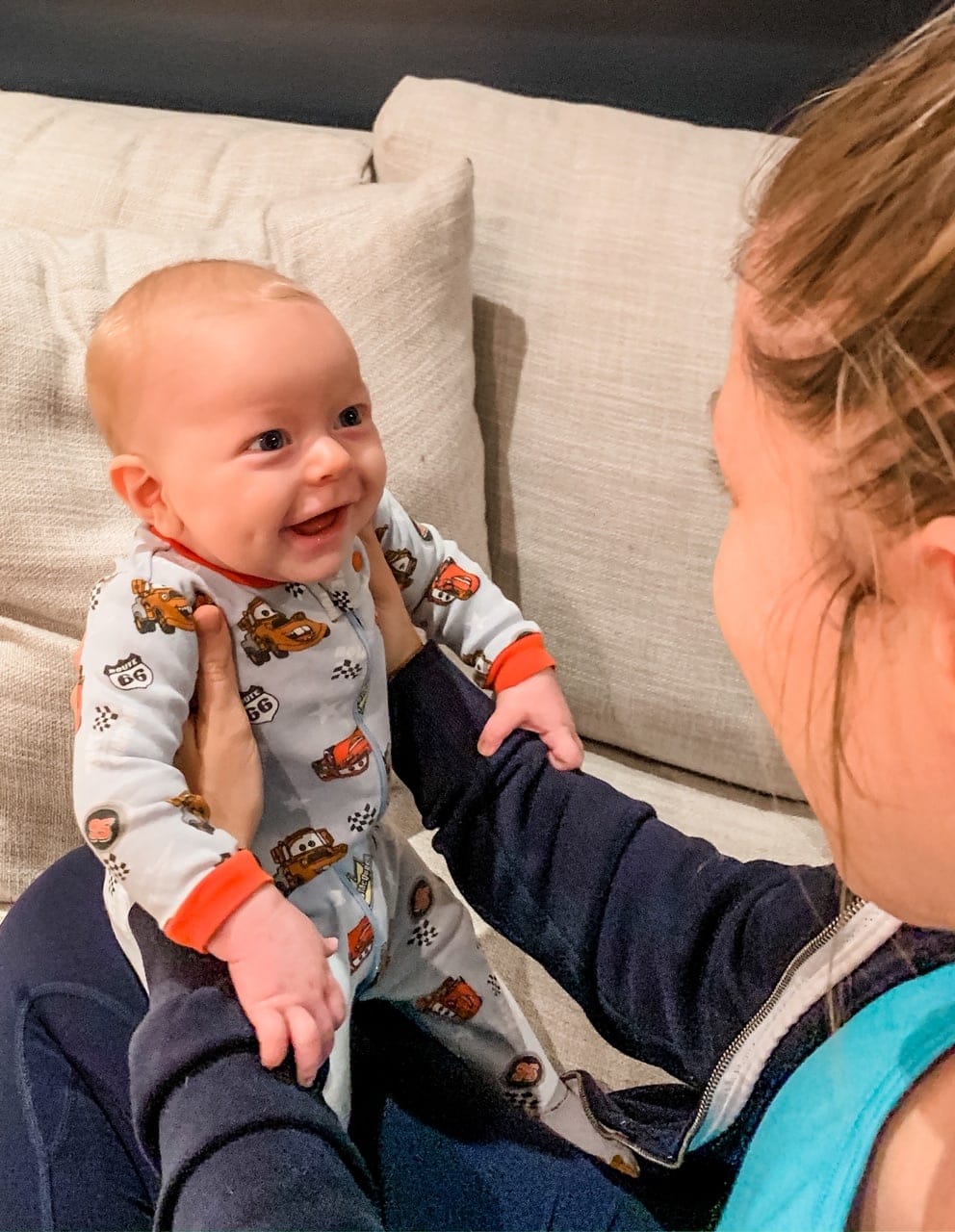 Brooke and Porter looking at eachother