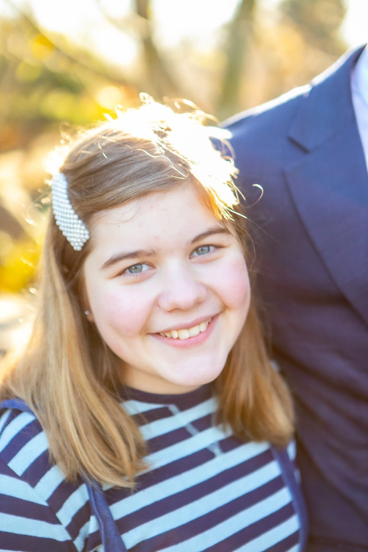 girl smiling