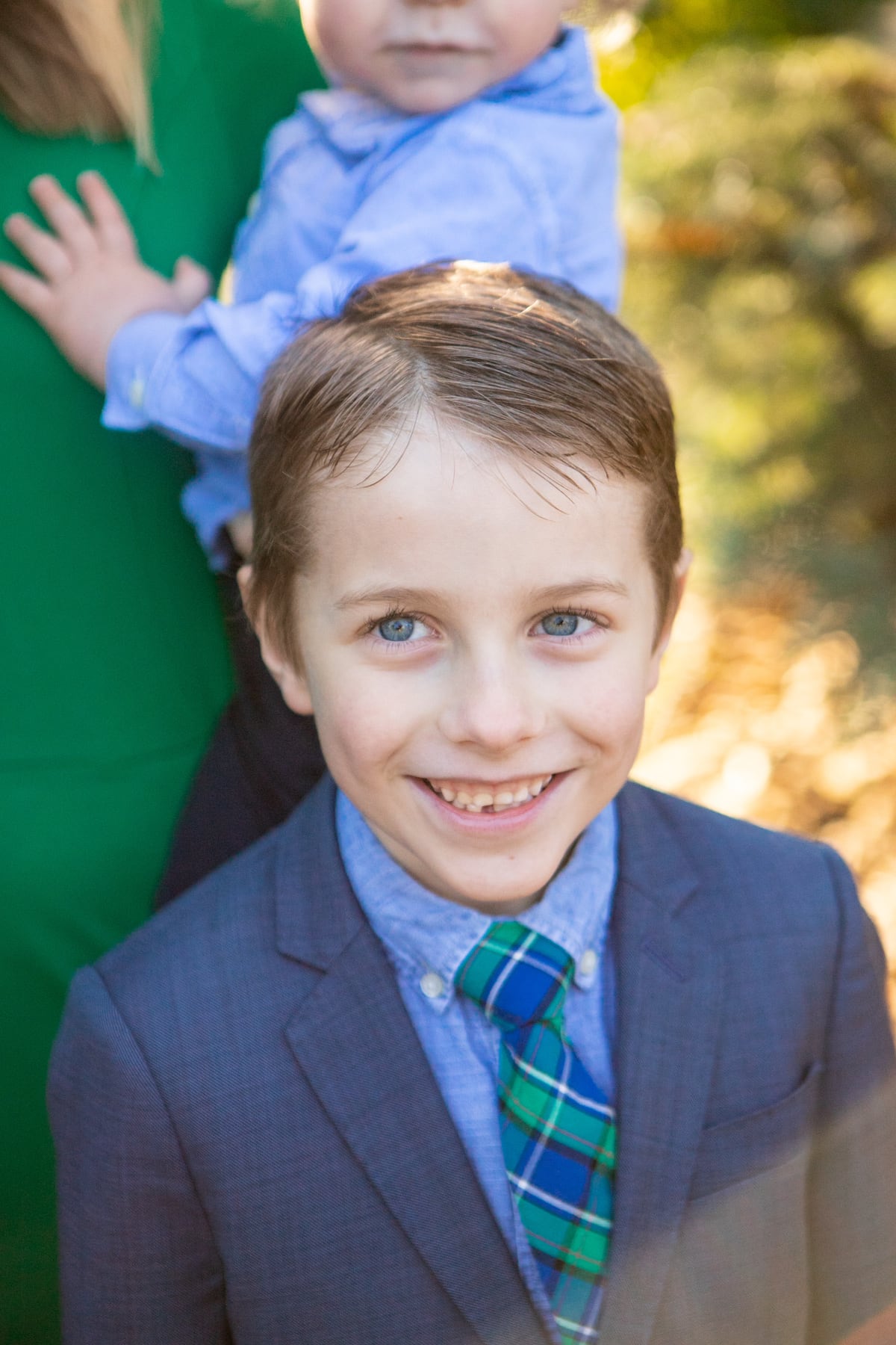 boy smiling