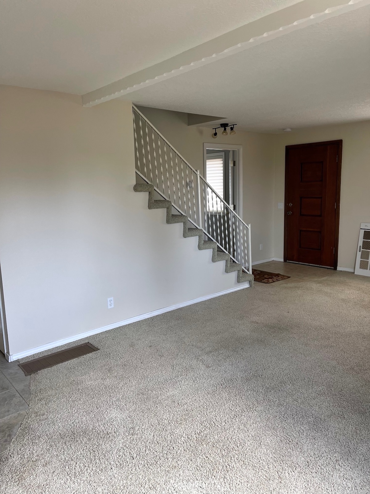 stairs in entry