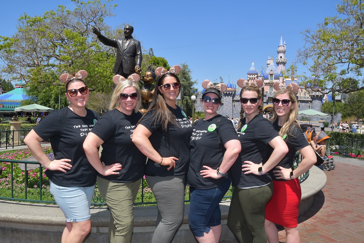 ladies at disneyland