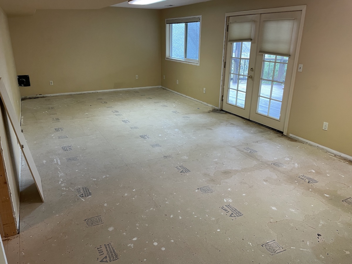 demo'd basement