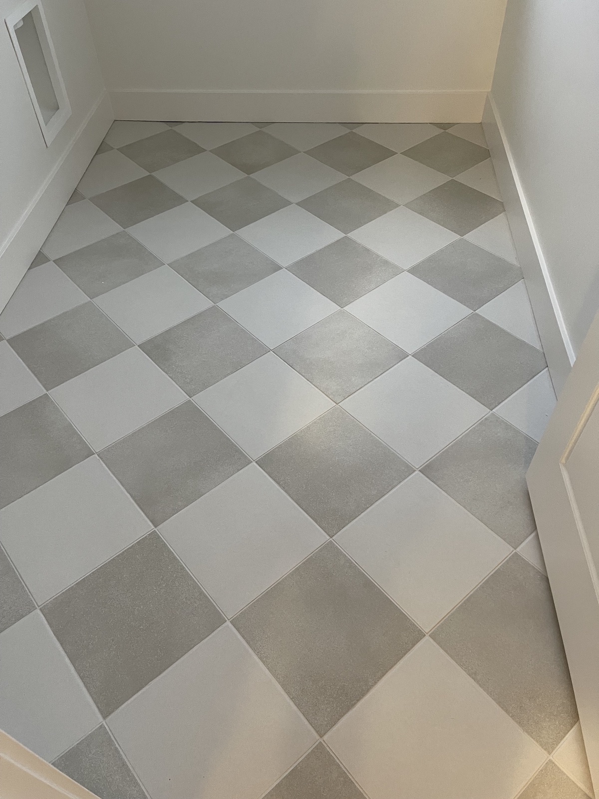 checkerboard tile